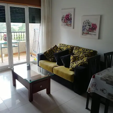 Acogedor Con Piscina Cerca De La Playa A Lanzada Apartamento *